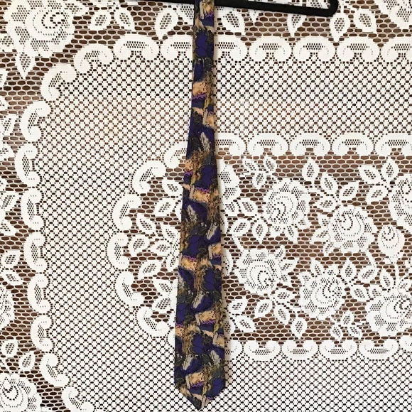 J Garcia Dogs Collection Five Silk Tie - Picture 5 of 6
